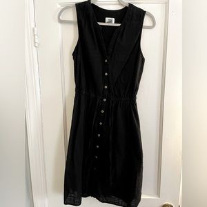 Old Navy black cotton casual dress